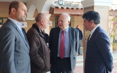 Moratinos visita la Fundación EMET Arcoiris invitado por el Alcalde de Montilla